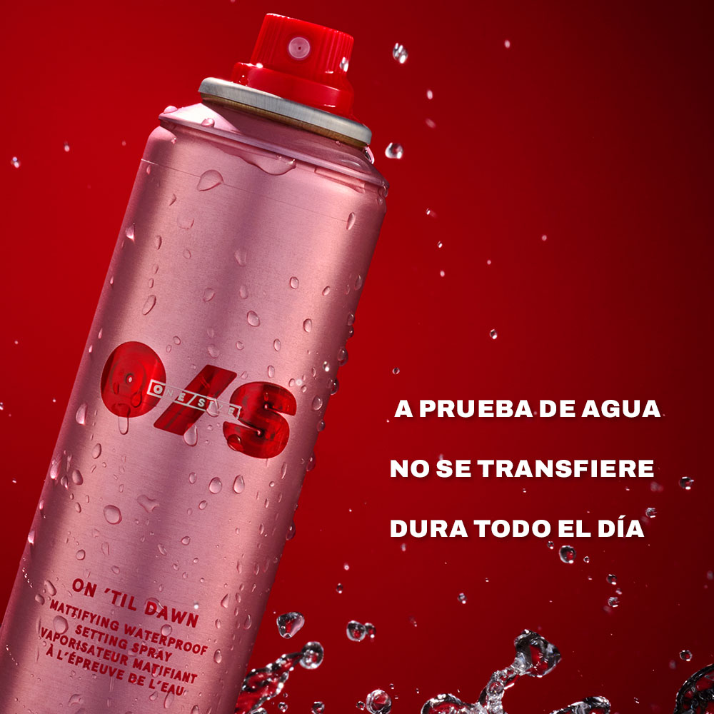 ON 'TIL DAWN MATTIFYING WATERPROOF SETTING SPRAY (FIJADOR DE MAQUILLAJE A PRUEBA DE AGUA)